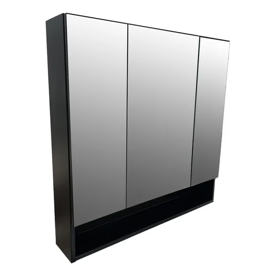 Botiquin Para Baño Puertas De Espejos 70 X 80 Cm Wengue
