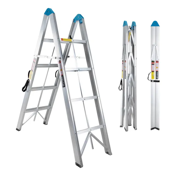 Escalera Plegable Aluminio 4 Escalones Fold A Step Portátil