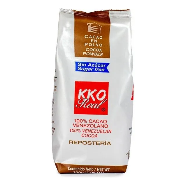 Cacao En Polvo Repostería Kko Real Bolsa 200g