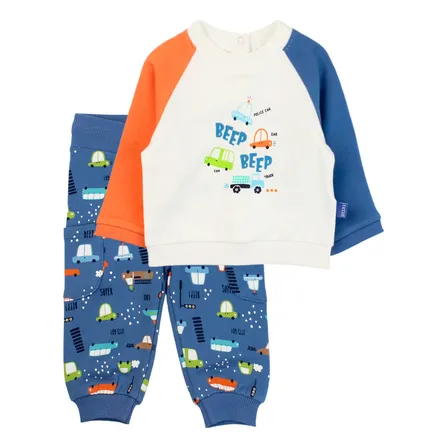 Conjunto Rocket Azul Ficcus