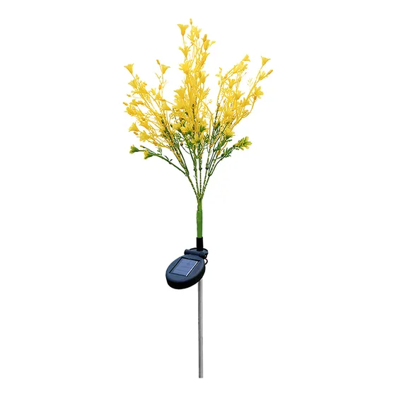 Luz Led Led Solar De Colza Con Forma De Flor De Colza Para E