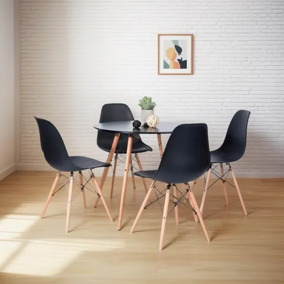 Comedor De 4 Sillas Eames