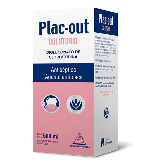 Plac-out Colutorio X 500 Ml