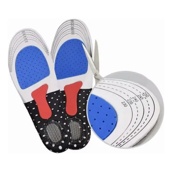 Plantillas Deportivas De Gel Talla 35 A 40 Ortopedicas 1 Par