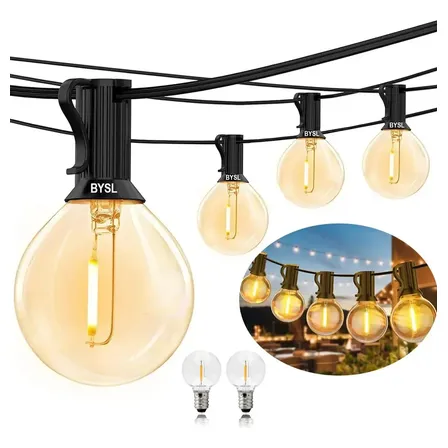 Varal De Luzes Inquebrável Led 15 M Externo Com Lâmpadas