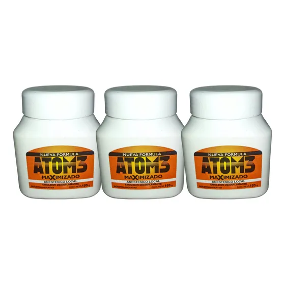 Pack 3 Cremas Atom3 Desinflamantes