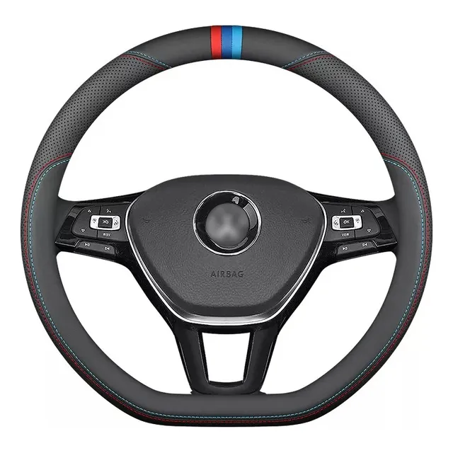Funda Cubre Volante Tipo D Para Vw Nissan Excelente Calidad