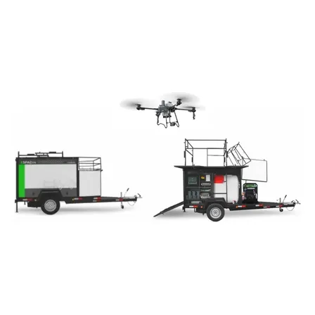 Spad 75 Com Drone T25p - Kit Completo Gerador / Misturador 127/220v