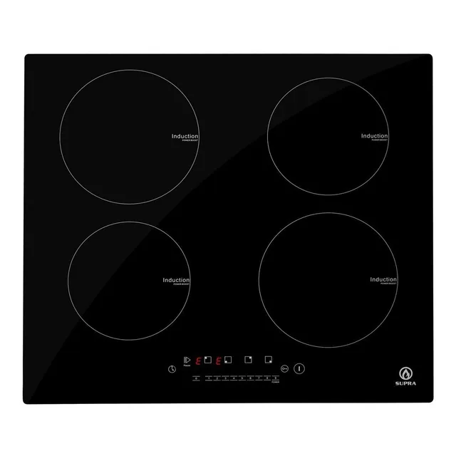 Estufa eléctrica - Supra 4Q-IN 127V color negro - 4 hornallas