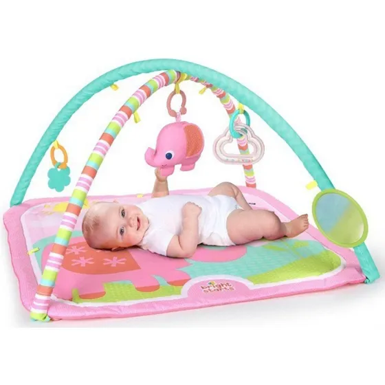 Baby Gym Bright Starts Color Rosado