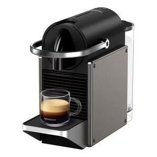 Cafetera Nespresso Pixie Titan C62 + Pack 12 Capsulas Regalo Cafetera Nespresso Pixie Titan C62 + Pack 12 Capsulas Regalo