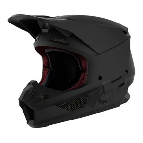 Casco V1 Niño V1 Matte Moto Atv Motocross Fox Juri
