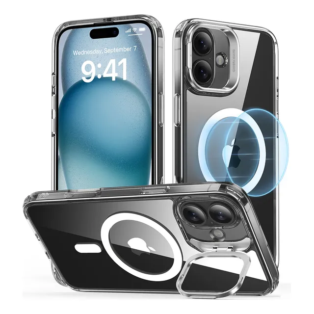 Carcasa Esr Para iPhone 16 / 16 Pro / Max Hybrid Stash Stand