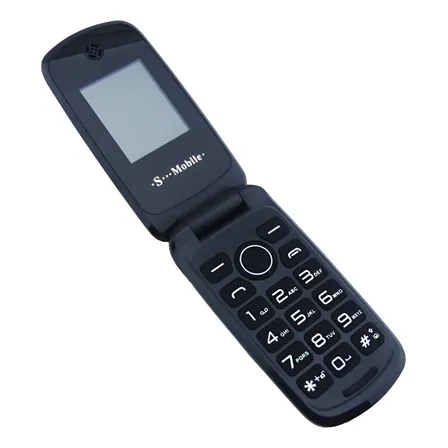 Genérica Teléfono Celular Triple Sim F4 Adulto Mayor Negro