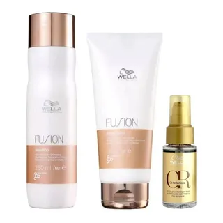 Kit Wella Fusion Sh 250ml +cond. 200ml Oil Reflections 30ml Kit Wella Fusion Sh 250ml +cond. 200ml Oil Reflections 30ml