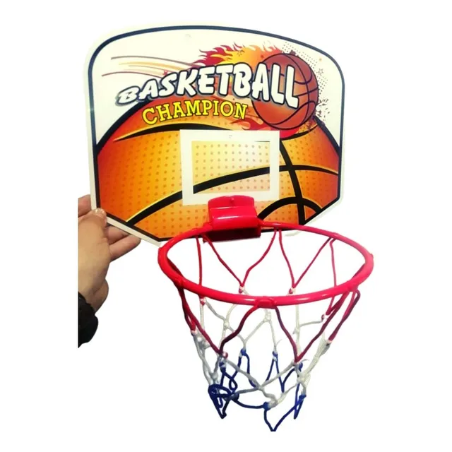 Cancha De Baloncesto Pequeña Para Pared Con Balon+inflador