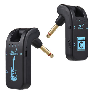 Conjunto De Receptor Transmissor De Guitarra Recarregável Se Conjunto De Receptor Transmissor De Guitarra Recarregável Se