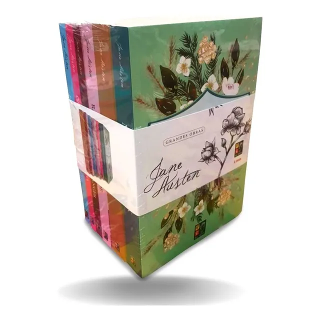 Box Jane Austen - 6 Livros Editora Pé Da Letra