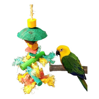 Juguete Colgante Para Aves Loros Pericos Para Masticar Juguete Colgante Para Aves Loros Pericos Para Masticar