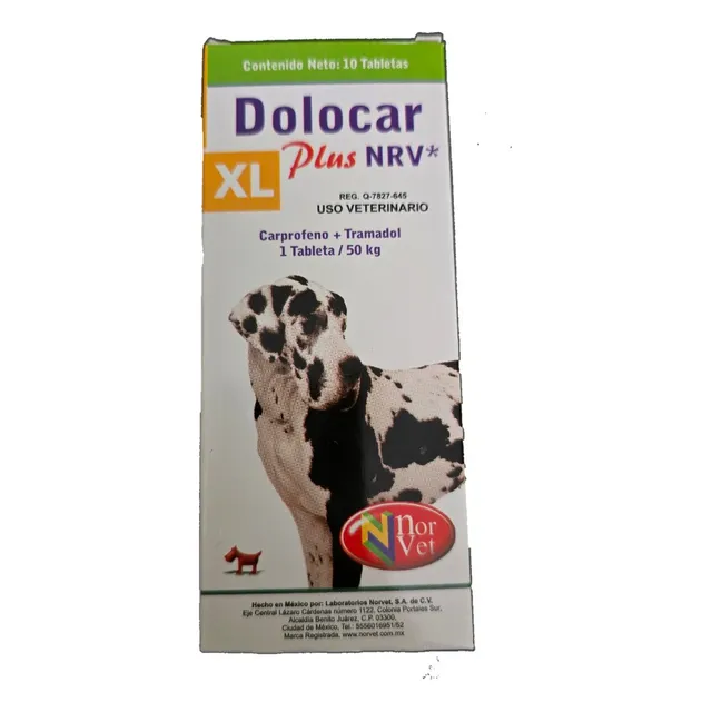 Suplemento Dolocar Plus Nrv Xl, 10 Tabletas