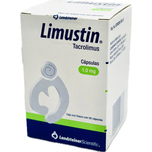 Limustin Tracolimus 1.0mg Frasco Con 50 Cápsulas