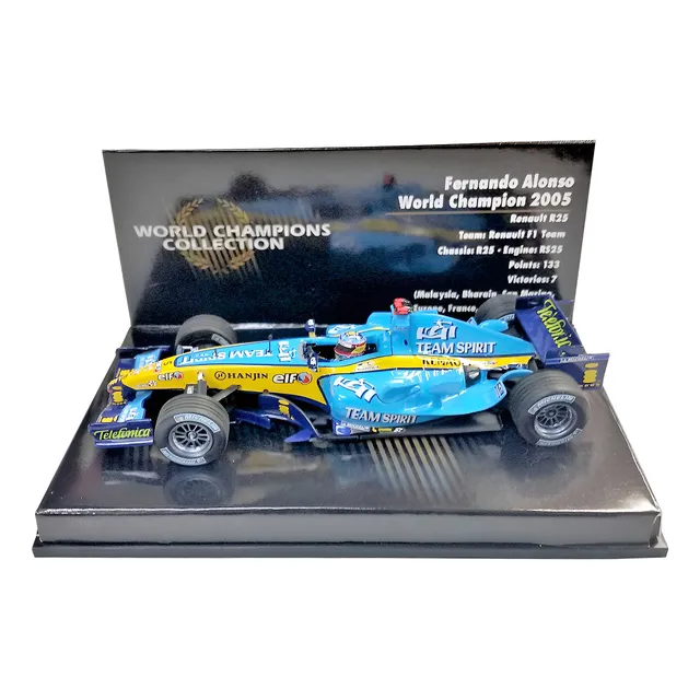 Renault R25 2005 Alonso World Champion - F1 Minichamps 1/43
