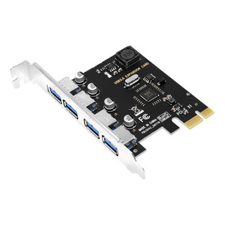 Placa De Expansão Usb 3.0 Pci-e De 4 Portas Pci Express Pci Placa De Expansão Usb 3.0 Pci-e De 4 Portas Pci Express Pci