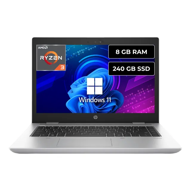 Notebook Hp Gamer Probook 645 G4 Amd Ryzen 3 Pro 240 Ssd 8gb
