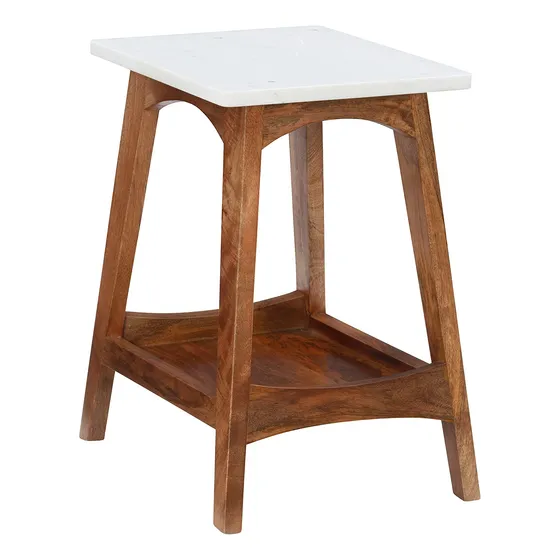 Mesa Madera Mango Color Marron