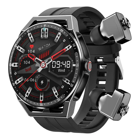 Reloj Inteligente Multifuncional Con Audífonos Inalámbrico