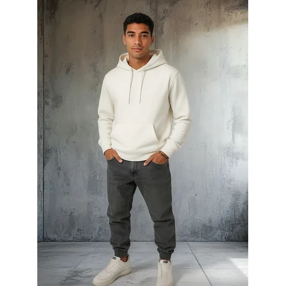Pantalón Jogger Gris Elastizado Diseño Go.byloreley