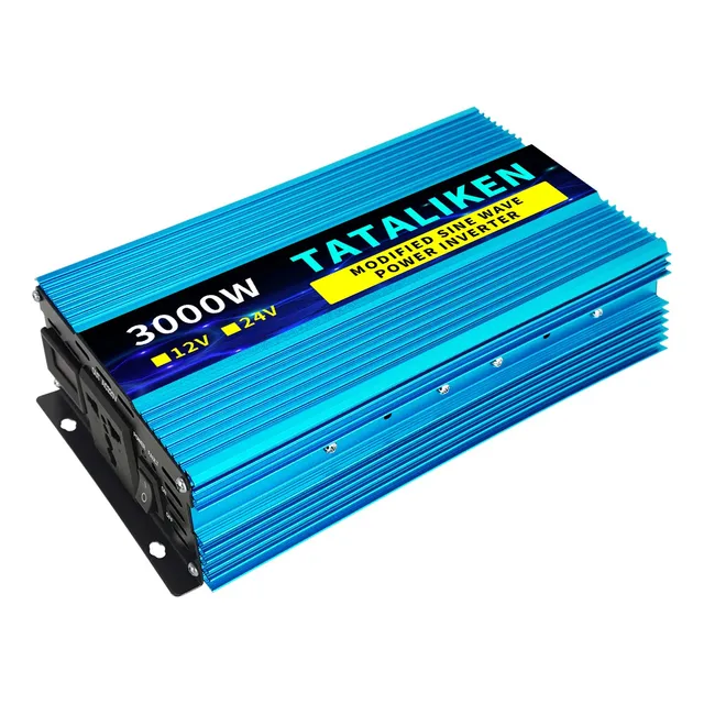 Inversor De Onda Sinusoidal Modificada Un Socket 24v3000w 22