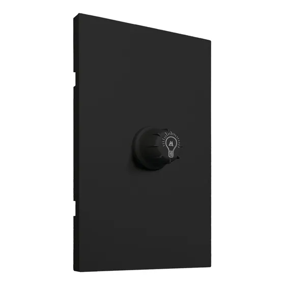 Placa Contacto Atenuador Iluminación 100w 127vca Apl-611 Color Negro