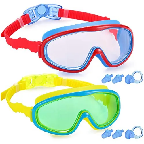 2 Pack Kids Swim Goggles, Vidrios De Natación Para Xc6wi
