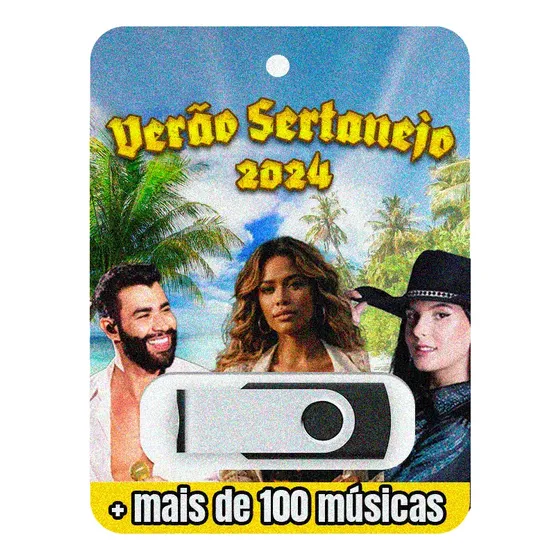 Pendrive De Múslcas Gravadas Sertanej0- As 550+ Toop