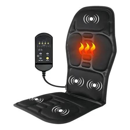 Assento Massageador Elétrico Esteira Massagem Carro Cadeira Sofá alivia dores Anti-stress