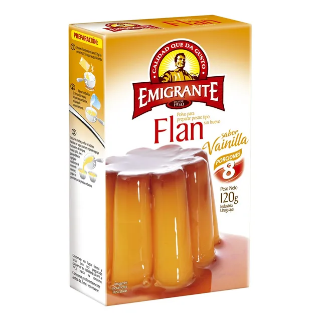 Flan Vainilla Emigrante 120 Grs