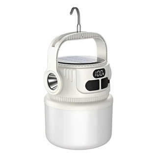 Lámpara Recargable Solar Linterna Camping Led --para Acampar Lámpara Recargable Solar Linterna Camping Led --para Acampar
