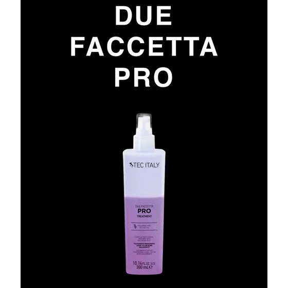 Tec Italy Due Faccetta Pro Acido Hialuronico Dañados 300ml
