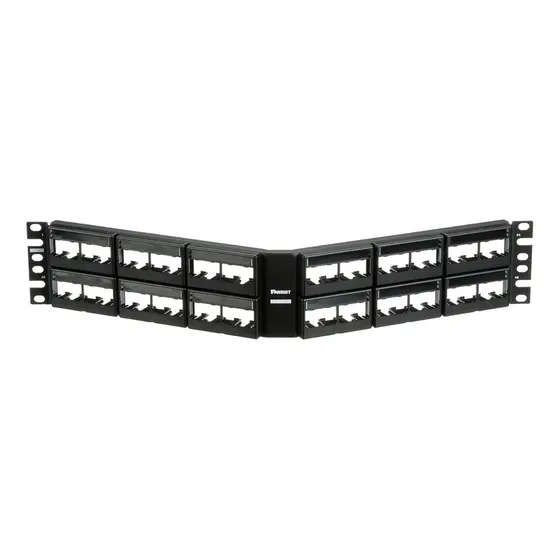 Patch Panel Panduit Angular De 48 Puertos Cppla48wbly 