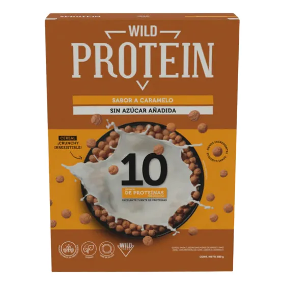 Wild Protein Cereal Caramelo 280 g