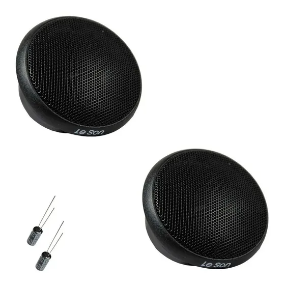 Par Tweeter Niobium Tlx-2 200w Original Leson C/ Capacitores