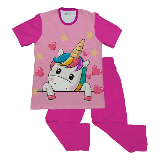 Pijama Niña Unicornio