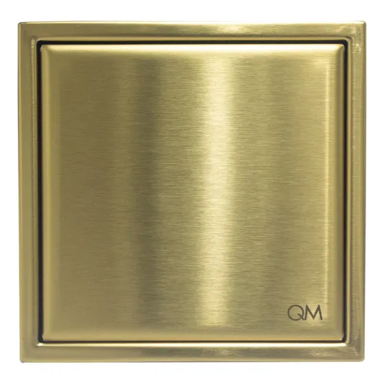 Centro De Piso Quality Metal Mira 10x10 Gold