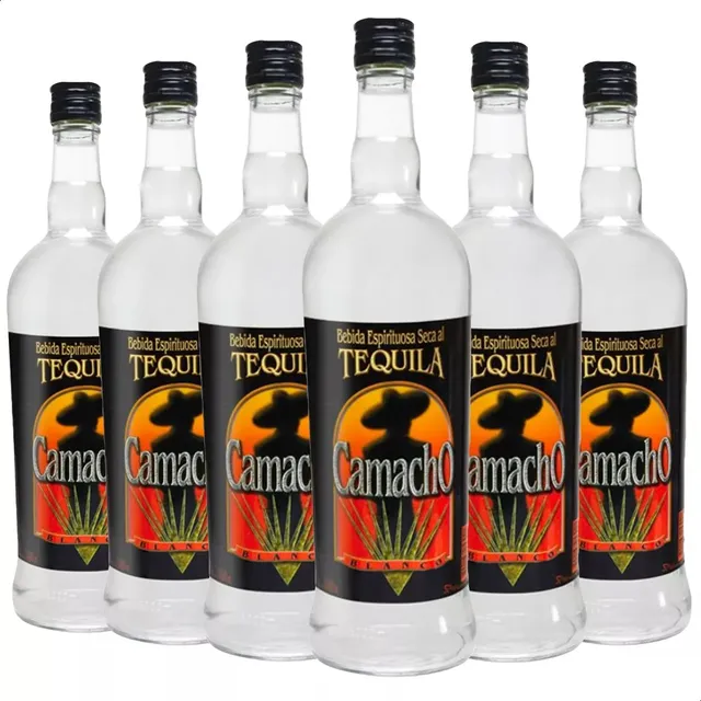 Tequila Camacho Pack X6 Unidades - 01almacen