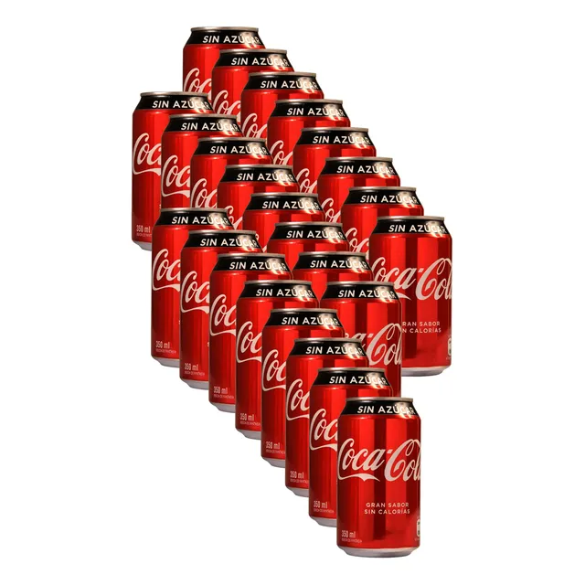 Coca-cola Zero - Sin Azucar - Pack 24 Unidades