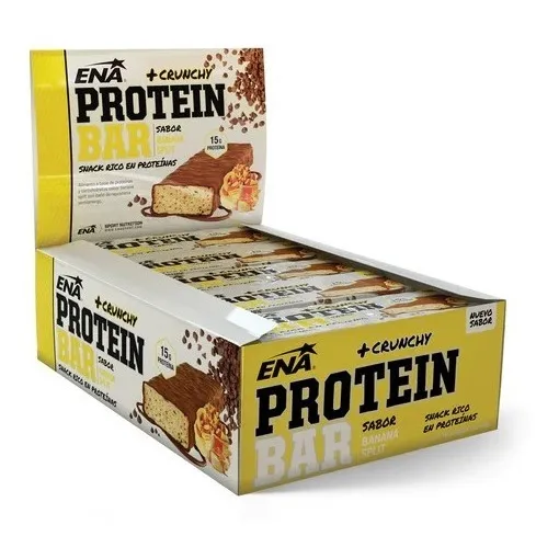 Ena Protein Bar Vainilla Caja X 16u 46g - Suplemento
