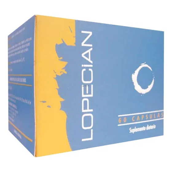 Lopecian X 60 Capsulas Aminoacidos Para Pelo Y Uñas Original