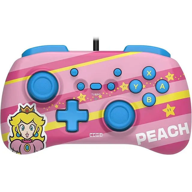 Joystick MiniPad Peach Rosa Switch Soy Gamer