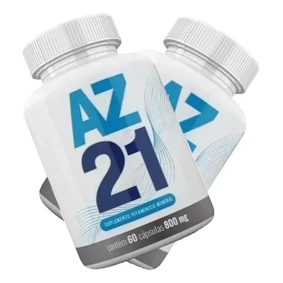 Az21 Original 2 Potes Com 60 Caps Cada 800mg Frete Gratis!!!